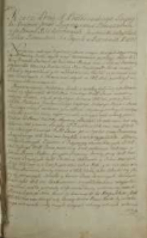 Rzecz pana Stanisława Podlodowskiego Liupy ku krolowi JMci Zygmuntowi Pierwszemu y do panow Rad Koronnych imieniem wszystkich posłow ziemskich na seymie w Piotrkowie 1547