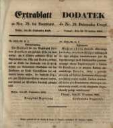 Dodatek do Nr. 39. Dziennika Urzęd. Poznań, dnia 28. Września 1855.