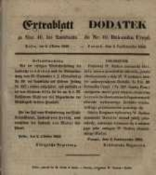 Dodatek do Nr. 40. Dziennika Urzęd. Poznań, dnia 2. Października 1855.
