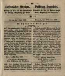 Oeffentlicher Anzeiger. 1850.04.02 Nr 14