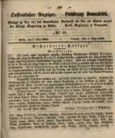 Oeffentlicher Anzeiger. 1855.05.01 Nr.18