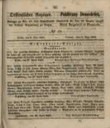 Oeffentlicher Anzeiger. 1855.05.08 Nr.19