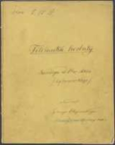 Filiżanka herbaty. Komedya w 1-ym akcie z francuzkiego&rdquo;