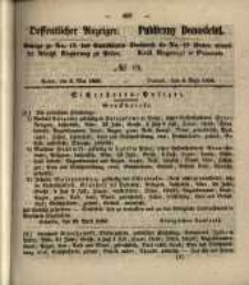 Oeffentlicher Anzeiger. 1856.05.06 Nro.19