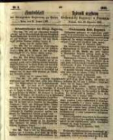 Amtsblatt der K&ouml;niglichen Regierung zu Posen. 1863.01.20 Nro.3