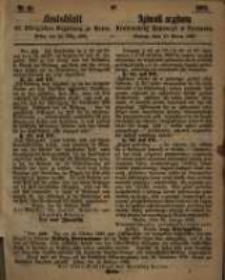 Amtsblatt der K&ouml;niglichen Regierung zu Posen. 1863.03.10 Nro.10
