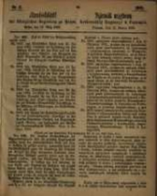 Amtsblatt der K&ouml;niglichen Regierung zu Posen. 1863.03.17 Nro.11
