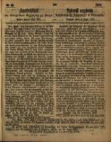 Amtsblatt der K&ouml;niglichen Regierung zu Posen. 1863.05.05 Nro.18