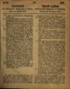 Amtsblatt der K&ouml;niglichen Regierung zu Posen. 1863.06.16 Nro.24