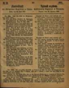 Amtsblatt der K&ouml;niglichen Regierung zu Posen. 1863.06.23 Nro.25