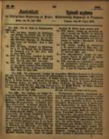 Amtsblatt der Königlichen Regierung zu Posen. 1863.07.28 Nro.30