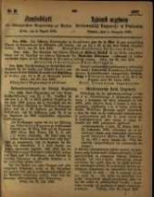 Amtsblatt der K&ouml;niglichen Regierung zu Posen. 1863.08.04 Nro.31