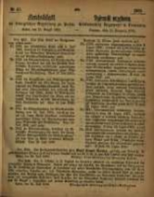 Amtsblatt der K&ouml;niglichen Regierung zu Posen. 1863.08.11 Nro.32