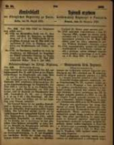 Amtsblatt der K&ouml;niglichen Regierung zu Posen. 1863.08.25 Nro.34