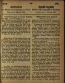 Amtsblatt der K&ouml;niglichen Regierung zu Posen. 1863.08.31 Nro.35