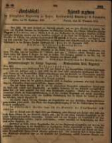Amtsblatt der Königlichen Regierung zu Posen. 1863.09.22 Nro.38
