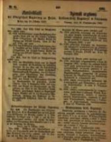 Amtsblatt der K&ouml;niglichen Regierung zu Posen. 1863.10.13 Nro.41