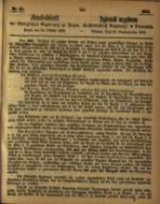 Amtsblatt der K&ouml;niglichen Regierung zu Posen. 1863.10.20 Nro.42