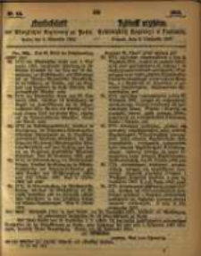 Amtsblatt der K&ouml;niglichen Regierung zu Posen. 1863.11.03 Nro.44