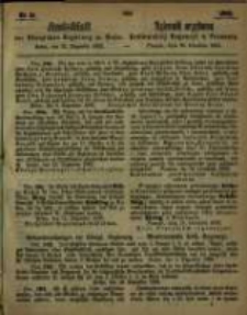 Amtsblatt der K&ouml;niglichen Regierung zu Posen. 1863.12.22 Nro.51