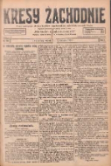 Kresy Zachodnie: pismo poświęcone obronie interes&oacute;w narodowych na zachodnich ziemiach Polski 1928.08.07 R.6 Nr180