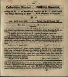 Oeffentlicher Anzeiger. 1856.08.26 Nro. 35
