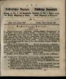 Oeffentlicher Anzeiger. 1857.01.06 Nro.1