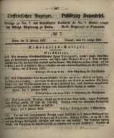 Oeffentlicher Anzeiger. 1857.02.17 Nro.7