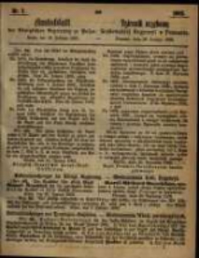 Amtsblatt der K&ouml;niglichen Regierung zu Posen. 1862.02.18 Nro.7