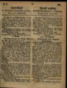 Amtsblatt der K&ouml;niglichen Regierung zu Posen. 1862.02.25 Nro.8