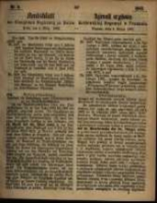 Amtsblatt der K&ouml;niglichen Regierung zu Posen. 1862.03.04 Nro.9