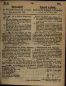 Amtsblatt der K&ouml;niglichen Regierung zu Posen. 1862.03.11 Nro.10