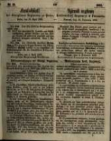 Amtsblatt der Königlichen Regierung zu Posen. 1862.04.15 Nro.15