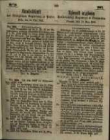 Amtsblatt der K&ouml;niglichen Regierung zu Posen. 1862.05.13 Nro.19