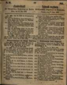 Amtsblatt der K&ouml;niglichen Regierung zu Posen. 1862.05.20 Nro.20