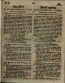Amtsblatt der K&ouml;niglichen Regierung zu Posen. 1862.05.27 Nro.21