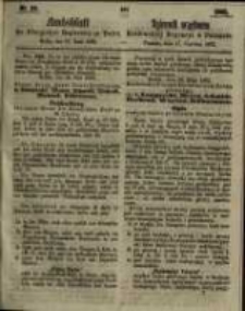 Amtsblatt der K&ouml;niglichen Regierung zu Posen. 1862.06.17 Nro.24