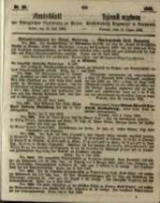 Amtsblatt der K&ouml;niglichen Regierung zu Posen. 1862.07.15 Nro.28