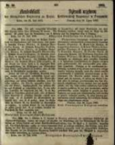 Amtsblatt der Königlichen Regierung zu Posen. 1862.07.29 Nro.30