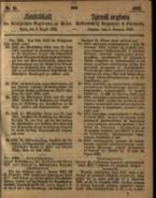 Amtsblatt der Königlichen Regierung zu Posen. 1862.08.05 Nro.31