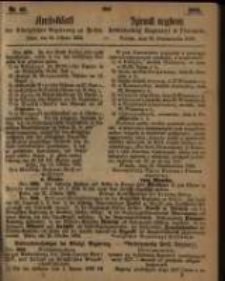 Amtsblatt der Königlichen Regierung zu Posen. 1862.10.28 Nro.43