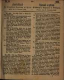 Amtsblatt der K&ouml;niglichen Regierung zu Posen. 1862.11.18 Nro.46