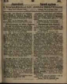 Amtsblatt der K&ouml;niglichen Regierung zu Posen. 1862.12.02 Nro.48