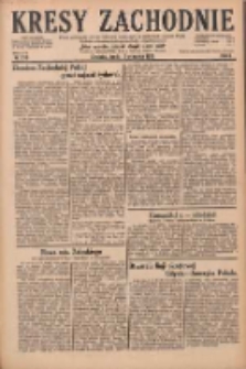 Kresy Zachodnie: pismo poświęcone obronie interes&oacute;w narodowych na zachodnich ziemiach Polski 1928.09.12 R.6 Nr210