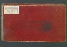 Notatnik z 1 ćwierci XIX w. Zbi&oacute;r wierszy okolicznościowych, aforyzm&oacute;w, myśli r&oacute;żnych autor&oacute;w i uwag własnych