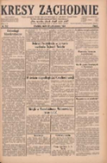 Kresy Zachodnie: pismo poświęcone obronie interes&oacute;w narodowych na zachodnich ziemiach Polski 1928.10.31 R.6 Nr252