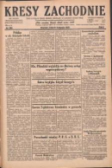Kresy Zachodnie: pismo poświęcone obronie interes&oacute;w narodowych na zachodnich ziemiach Polski 1928.11.21 R.6 Nr269
