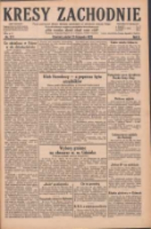 Kresy Zachodnie: pismo poświęcone obronie interes&oacute;w narodowych na zachodnich ziemiach Polski 1928.11.23 R.6 Nr271