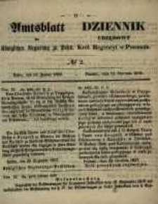 Amtsblatt der Königlichen Regierung zu Posen. 1858.01.12 Nro.2