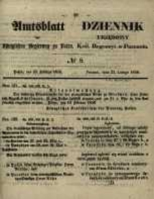 Amtsblatt der K&ouml;niglichen Regierung zu Posen. 1858.02.23 Nro.8